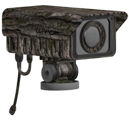 CCTV Camera on Head - Camoflauge Camo