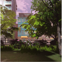 modern city