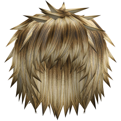 Blonde Spiky Emo Vkei Anime Boy Hair Roblox item