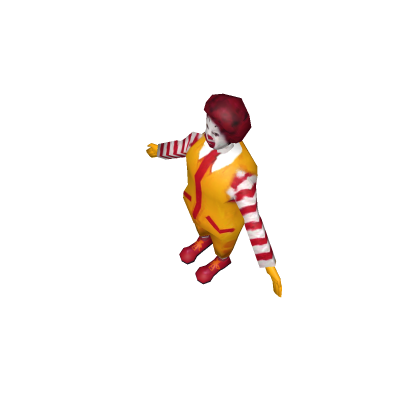 PS1/PSX fast food clown mascot [READ DESC]