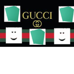 Gucci but green cards are money