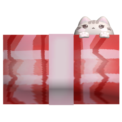Cute Christmas Gift Box Kitty Costume 1.0