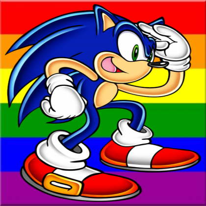 sonic (gay) Roblox decal