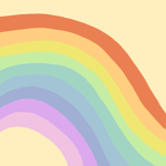 Rainbow bands backup