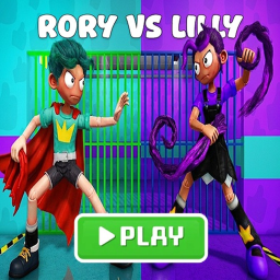 Lilly Lovebraids VS Rory Lovecapes Prison Run!