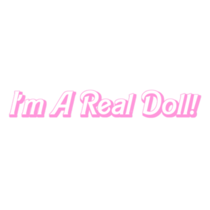 TB PNG Pink I’m A Real Doll Cute Y2K Emo Decora Roblox decal