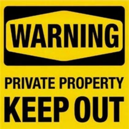 keep_out_sign Roblox decal
