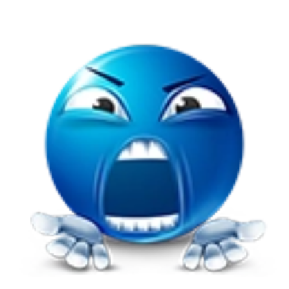WHAT blue emoji Roblox decal