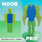 (NEW GAME) Every second you get +1 Strength