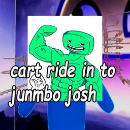 cart ride in to the JUMBO JOSH ‼