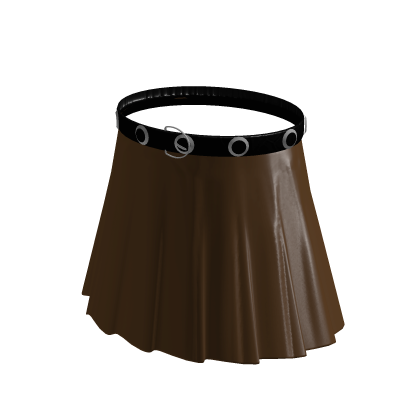 brown skirt with belt Roblox