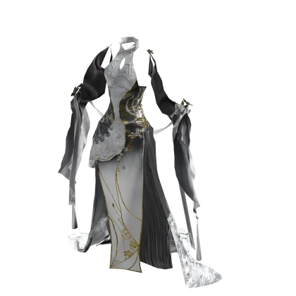 Goddess Traditional Fantasy Black Gown | Roblox Item - Rolimon's