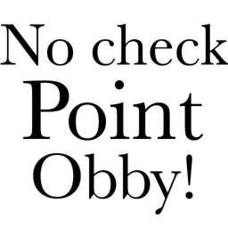 NO CHECK POINT OBBY!