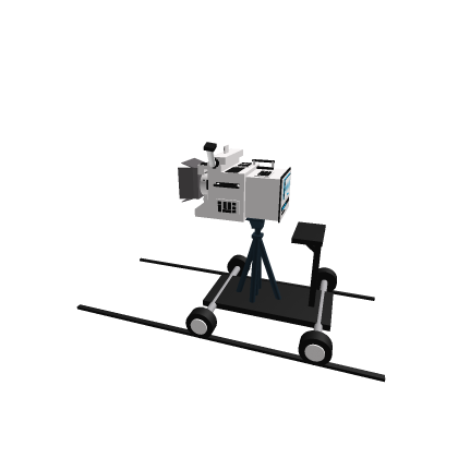 IMAX camera with cart