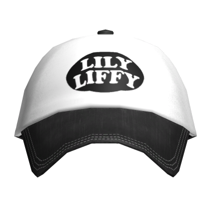 🍀Y2K Simple Logo Cap (Black) Roblox item