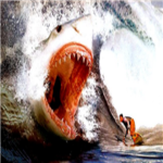Megalodon shark group