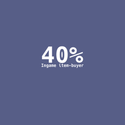 Ingame item buyer - 40% off