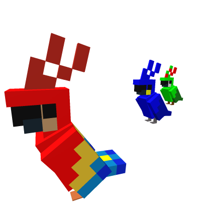 Dancing Parrots (For you hats)