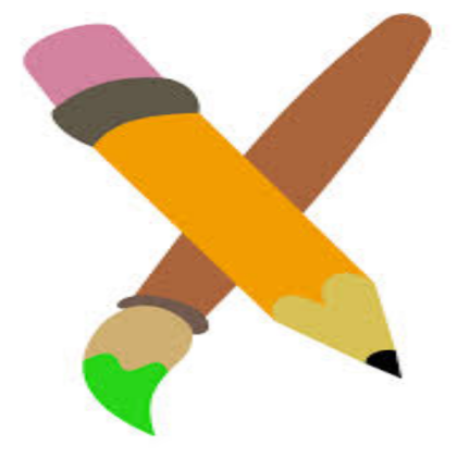 Pencil and Paint Brush Cutie Mark (Drawing) Roblox decal