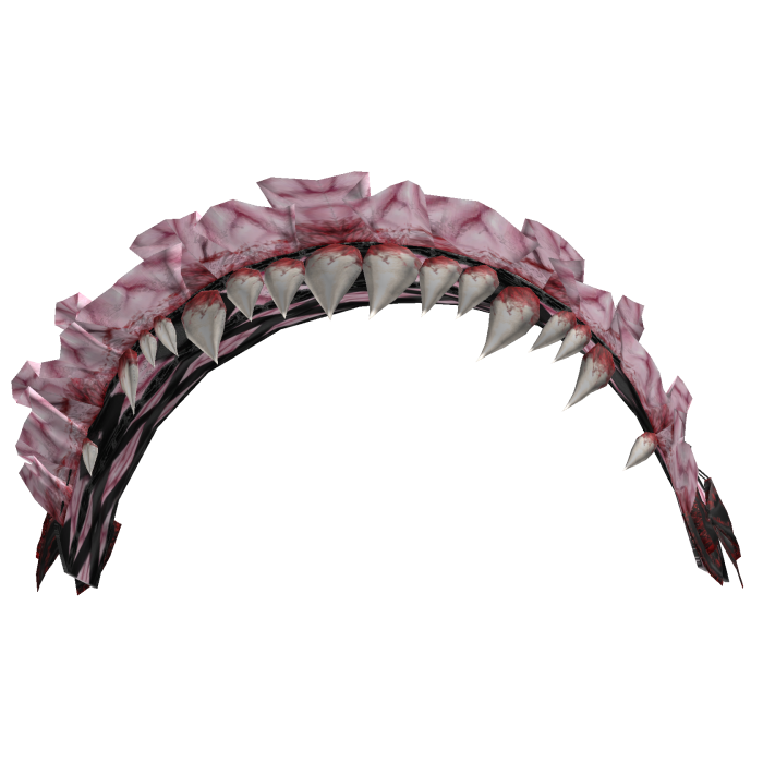 ⚠︎ teeth monsta halloweens headdress brains
