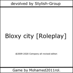 Bloxy city [Roleplay]