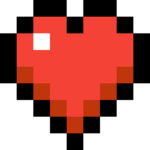 #blocky heart