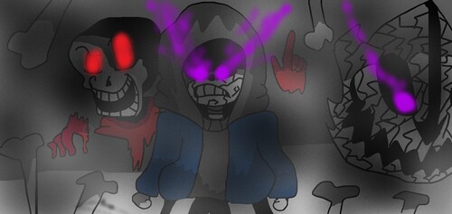 Goofy Boss Rush Soul Ops Remake (3D Dust!Sans)