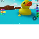 Baby And Mama Ducky