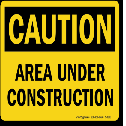 under construction sign Roblox decal