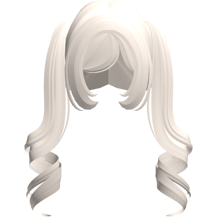 cute long loose curls in beige
