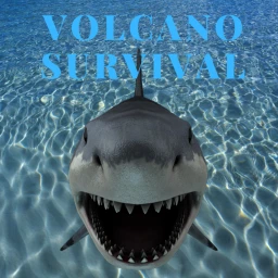 volcano survival icon