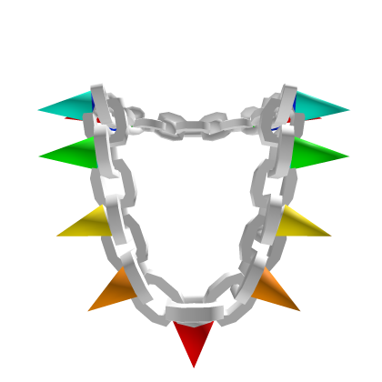 Platinum Rainbow Toothtaker Chain thumbnail