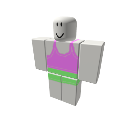 Cute green and pink vest. thumbnail