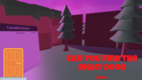 Can you Find The right Door? [Beta]