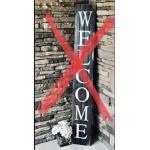 Welcome Sign Hater Club