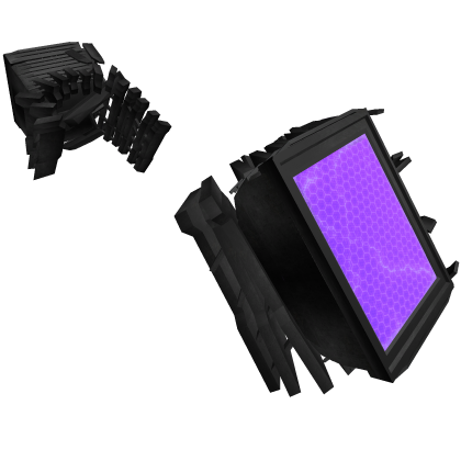 Dual Super Upg. Screen T Tv Shoulder Armor [Glow]