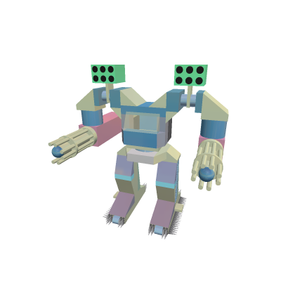 Model 500 - Colorful Mech