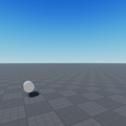 Get chased by a cylinder