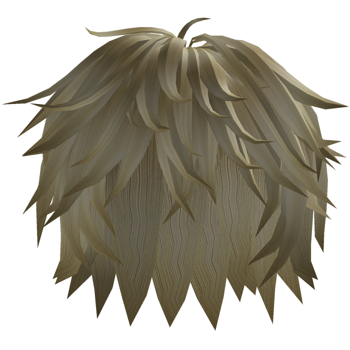 Blonde Fluffy Messy Layered Anime Hair 