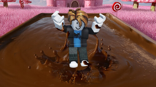 Jump Into Chocolate Pool Obby