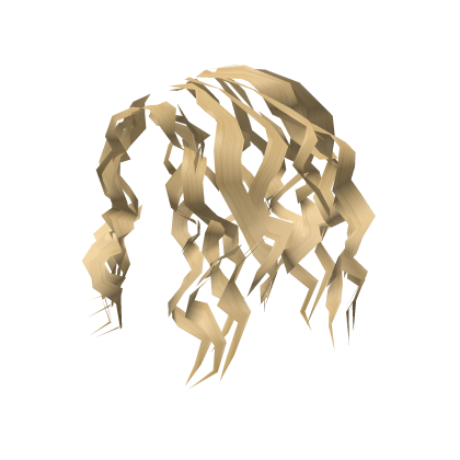 Messy Extension Curls Blonde Roblox item