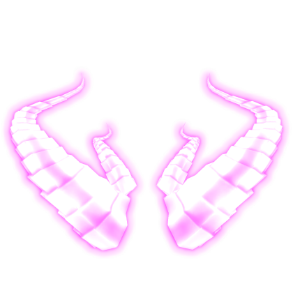 🔥✨PINK EMISSIVE HORNS (GLOWS IN GAME)✨🔥