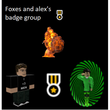 foxes and alex's badge walk