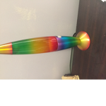 Rainbow lava lamp