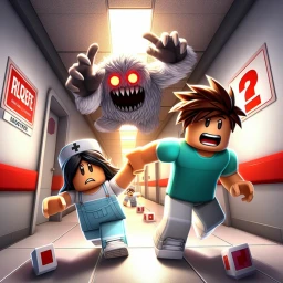 2 Player Escape the Haunted Hospital Obby icon