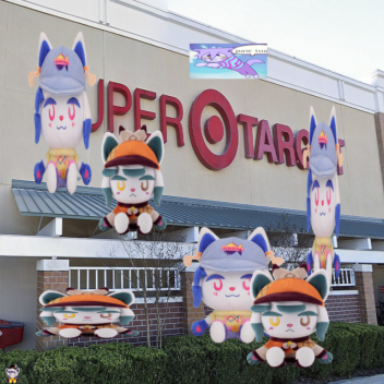150 speckle and 150 tetra plushes in Super Target