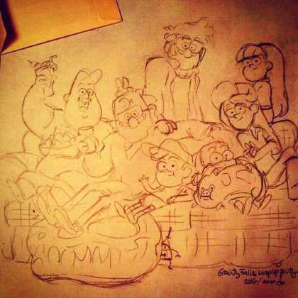 Gravity Falls Drawing Roblox decal
