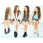 BFF LAS cuatro mejores amigas