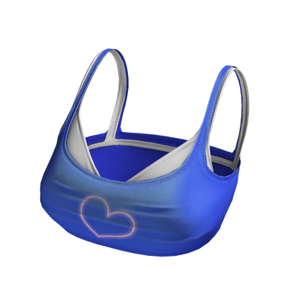 Lovespun - Lola's Bday Heart Top - Blue thumbnail