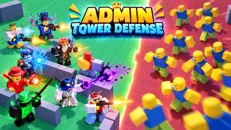 Admin Tower Defense game artwork